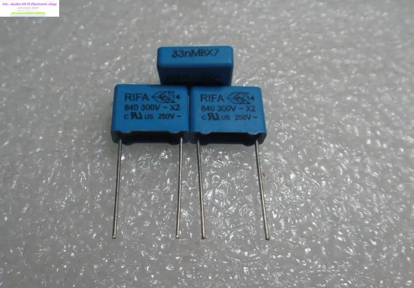 2015 Rushed Bolsa Electrolytic Capacitor 10pcs Rifa Phe840 Series 0.033uf/300vac (33nf 333) New