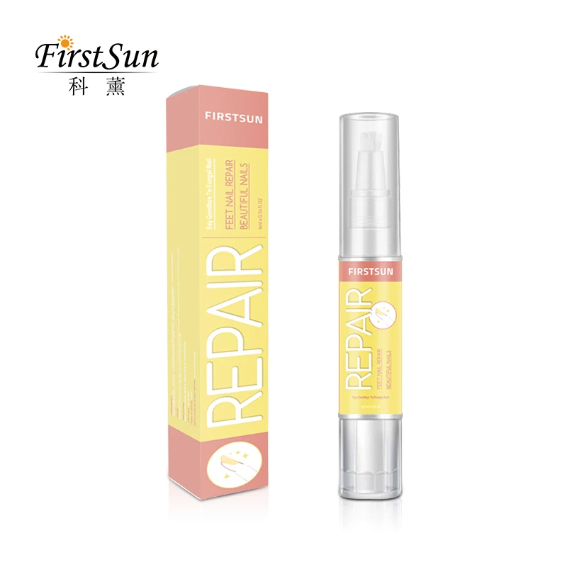 Firstsun 4ML Nail Nutrient Pen Removes Fungus Nail Repair Liquid Bright Nail Bio-Protective Film Nail Care TSLM2