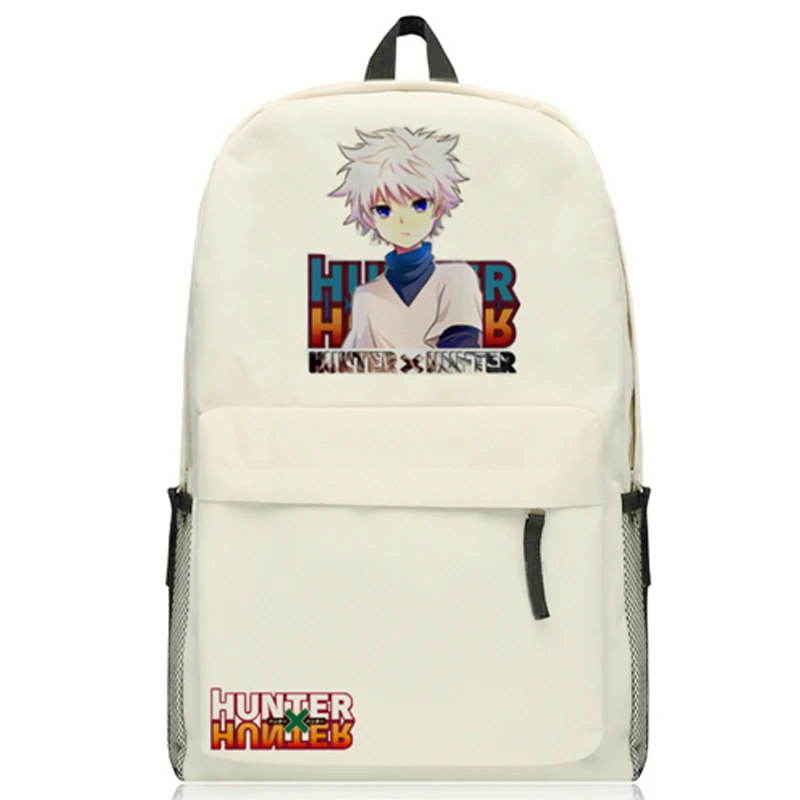 Mochila de Anime japonés Hunter X Hunter, Killua Zaoldyeck, Cosplay de  dibujos animados, estudiantes, bolsas de ordenador Oxford, nueva moda -  AliExpress Maletas y bolsas
