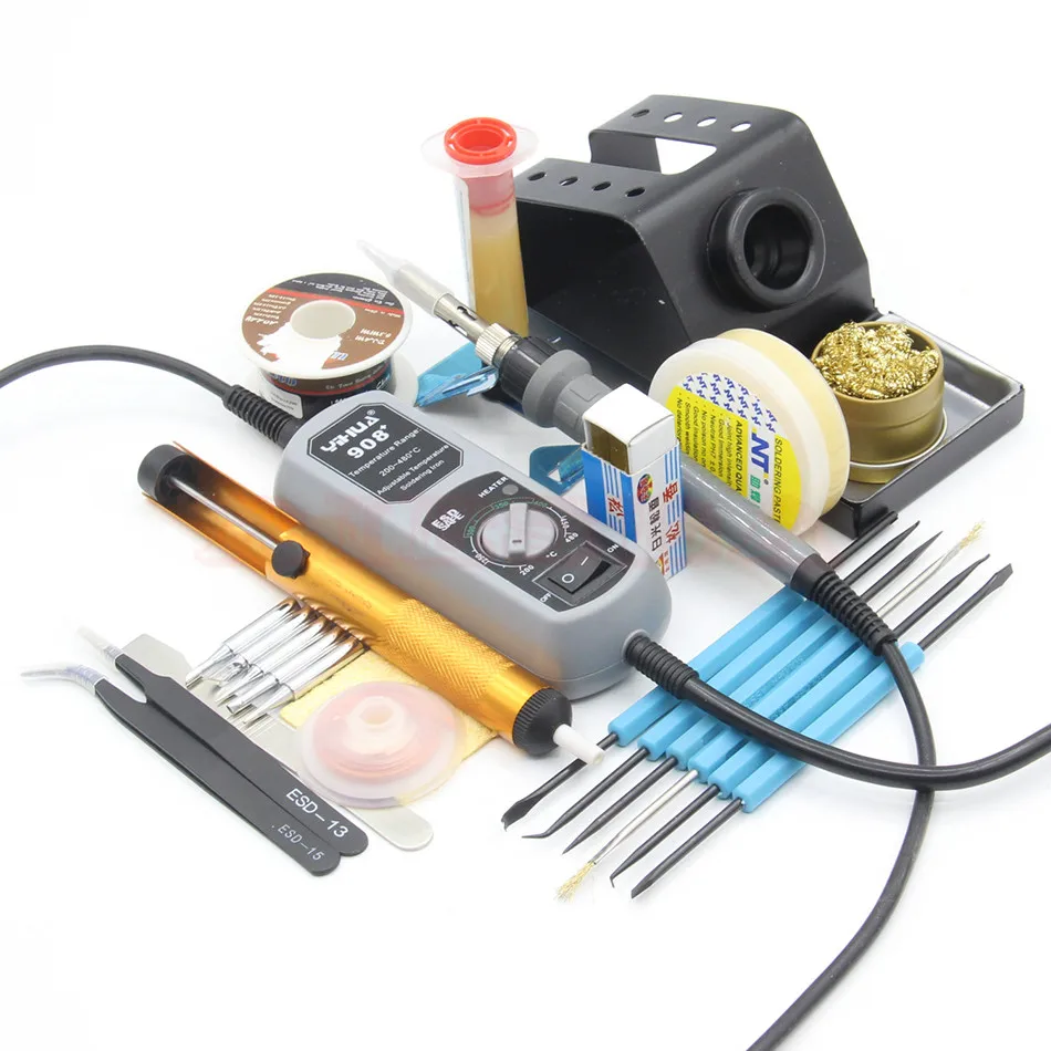 YIHUA 908+ 60w Electric iron soldering station portable soldering iron