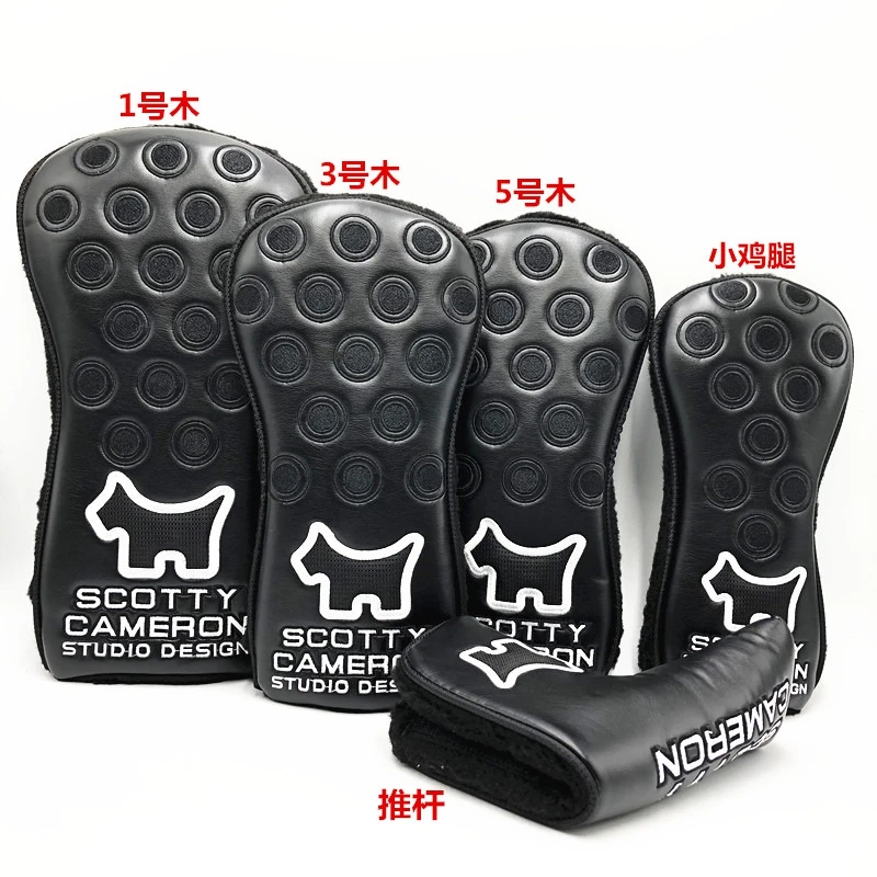 

TlTLElST NOVELTY DOG PUTTER scotty wood hybrid headcovers tour shop cameron design scotty putter custom HEADCOVER golf putter