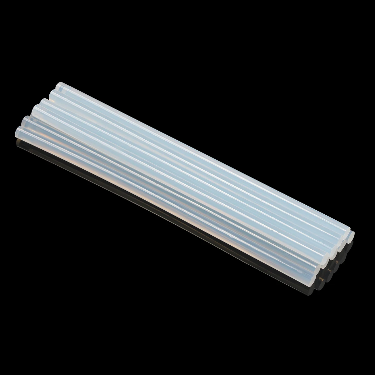 7mm x 100mm 투명 핫 멜트 건 글루 스틱, 190 개, DIY 수리 도구 세트