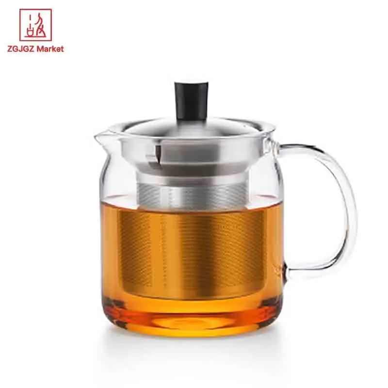 Samadoyo 500 мл чай тет Китай термостойкий высокоборосиликатный стеклянный чайник с фильтром из нержавеющей стали кофейная чашка S042