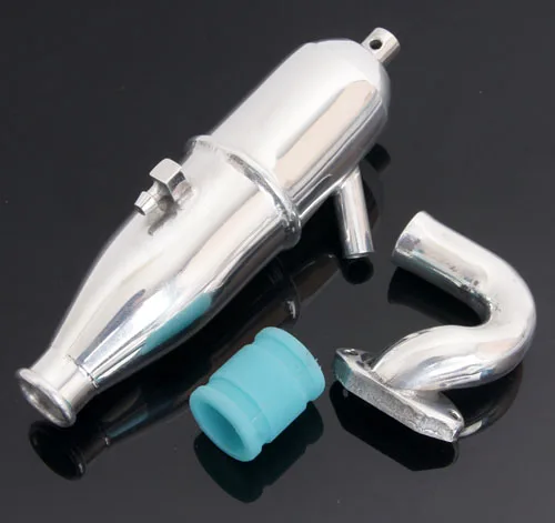 

Free Shipping HSP 1:10 Aluminum Side Exhaust Pipe For RC Nitro Car Buggy Truck Engine Spare Parts Accessory 02006 02031 102009
