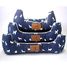2016 fashion Pet beds house dogs mat luxury sofa cotton Puppy Warm washable cushion luxury cat beds animal printed pad py0104