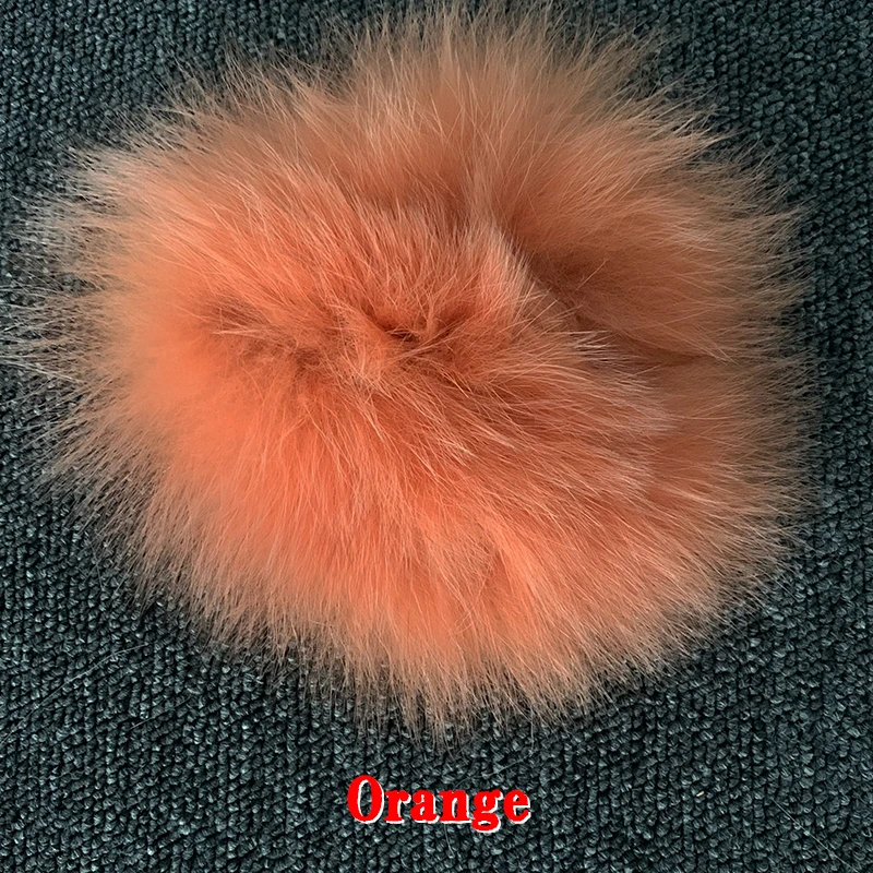 BFFUR Fashion Real Fox Fur Vest Winter Short Warm Women Fur Jacket Whole Skin Natural Fur Vest Waistcoat Sleeveless Slim - Цвет: Orange