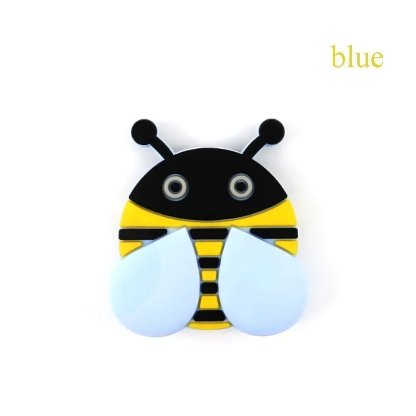 Kwd Honeybee Perle силиконовый бисер ребенок прорезывание зубов кольца Diy Изготовление пчелиный шарик пищевой силиконовый Прорезыватель для зубов игрушки аксессуары