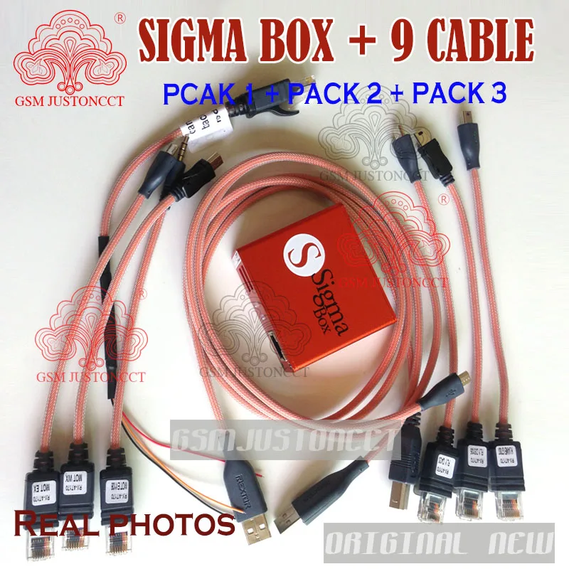 100% оригинал новейшая версия Сигма box/sigma коробка + Pack1 + Pack2 + Pack3 Активизированный и ремонт для Nokia, zte, huawei