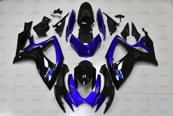 

GSXR600 07 Fairings GSXR 600 2006 - 2007 K6 Blue Black Fairings GSX-R750 2007 Plastic Fairings