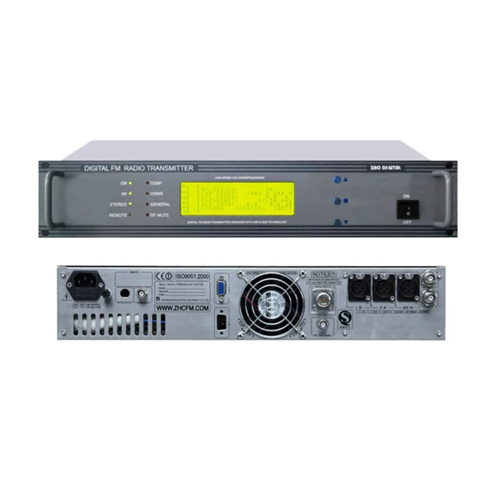 

FMUSER ZHC618F 100W FM Transmitter professional fm radio station wireless broadcasting
