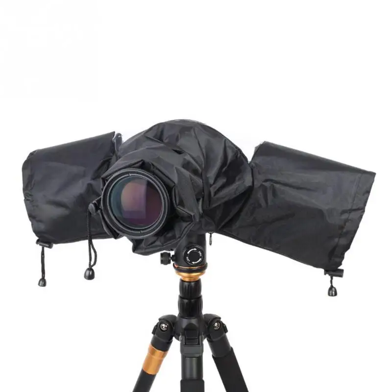 Kopen Professionele Waterdichte Camera Cover PVC Regen Jas Case Bag Protector voor Nikon Canon Dslr Camera