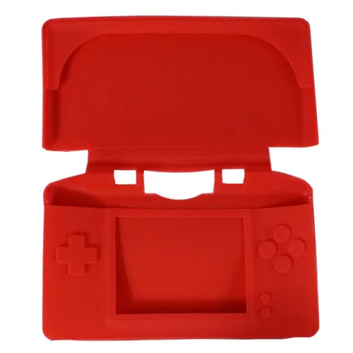 

Red Silicon Soft Case Skin Cover for Nintendo DSL NDSLite