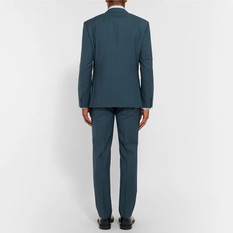 2017 Модные мужские этап одежда Новый стиль жениха Двойка лацканы Вечеринка