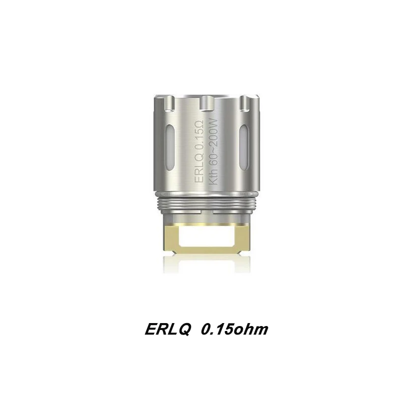 5 шт./лот Eleaf ER SS316 катушка 0.3ohm ERL 0.15ohm Kal Core ERLQ квадрупольная для ELeaf Melo RT 22 25 бак