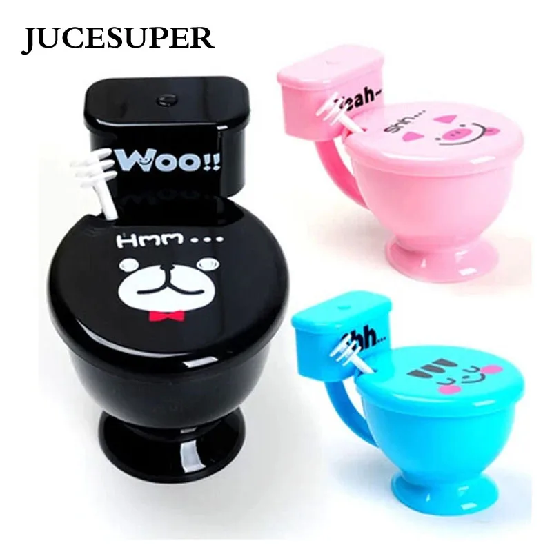 Buy Creative Cute Plastics Cup With Lid Spoon Toilet