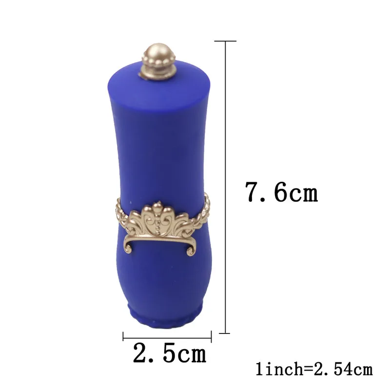 New Lipstick Shaped Pin Cushion 5pcs Handy Sewing Needles Portable Sewing Tools Fabric Crafts 6 Colors Women Charm Needles Tools (5)