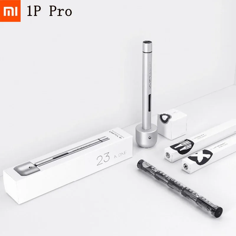 Обновленная электрическая отвертка Xiaomi Wowstick 1P+ Pro 23 в 1, беспроводной шуруп mijia с держателем, инструменты для ремонта