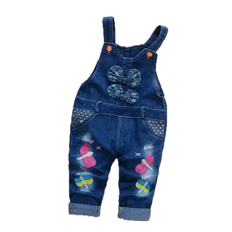 

BibiCola 2018 Spring New Korean Fashion Cotton Baby Pants One Piece 0-2 year Cartoon Baby Girls Bib Pants Baby Girls Trousers