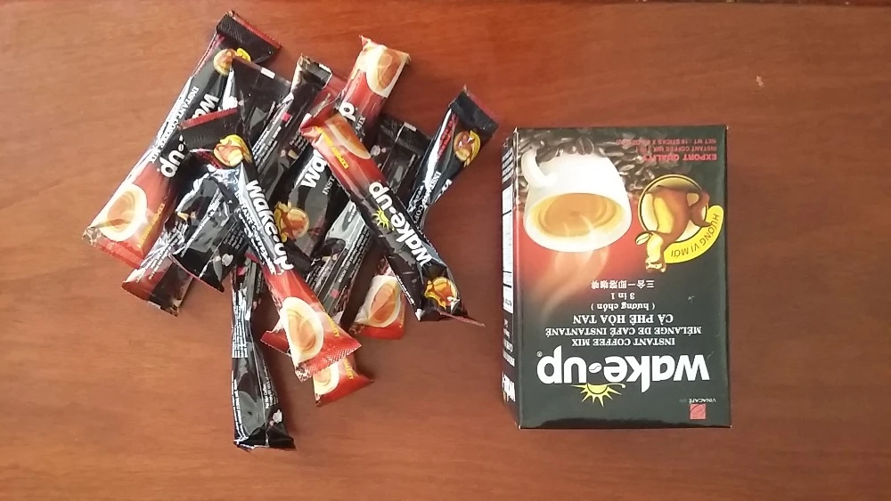 ベトナム Vinacafe テン ウェイクアップ インスタント コーヒー ミックス 3 で 1輸出品質17 グラム 18 スティック Mixed Video Mixing Eductormixed Pellet Aliexpress
