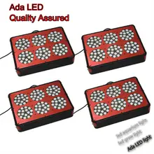 4 шт. реальная мощность 200 Вт Высокая мощность Apollo6 led гидропонная лампа растение растительный светильник 90x3 Вт