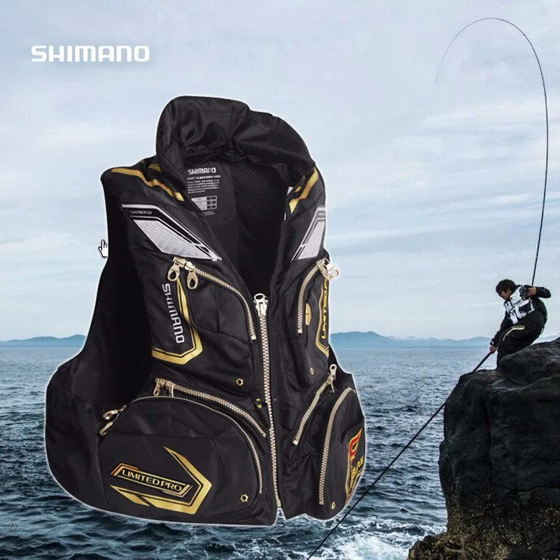 

Life Jacket Fishing Report Fly Fishing Vest Jacket Sea Outdoor Sports Multi-pocket Deaigned for Professional/Amateur fisherman