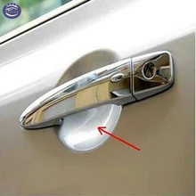 BXESCP 4pcs/lot Car Handle Protection Film Scratches Resistant Sticker for Suzuki SX4 SWIFT Alto Liane Grand Vitara
