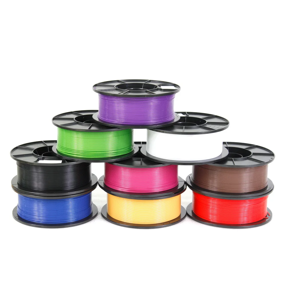 

PLA 1.75mm 1KG FOR 3D printer 3d pen Materials Filament thread 3d printers net weight 1kg 320m