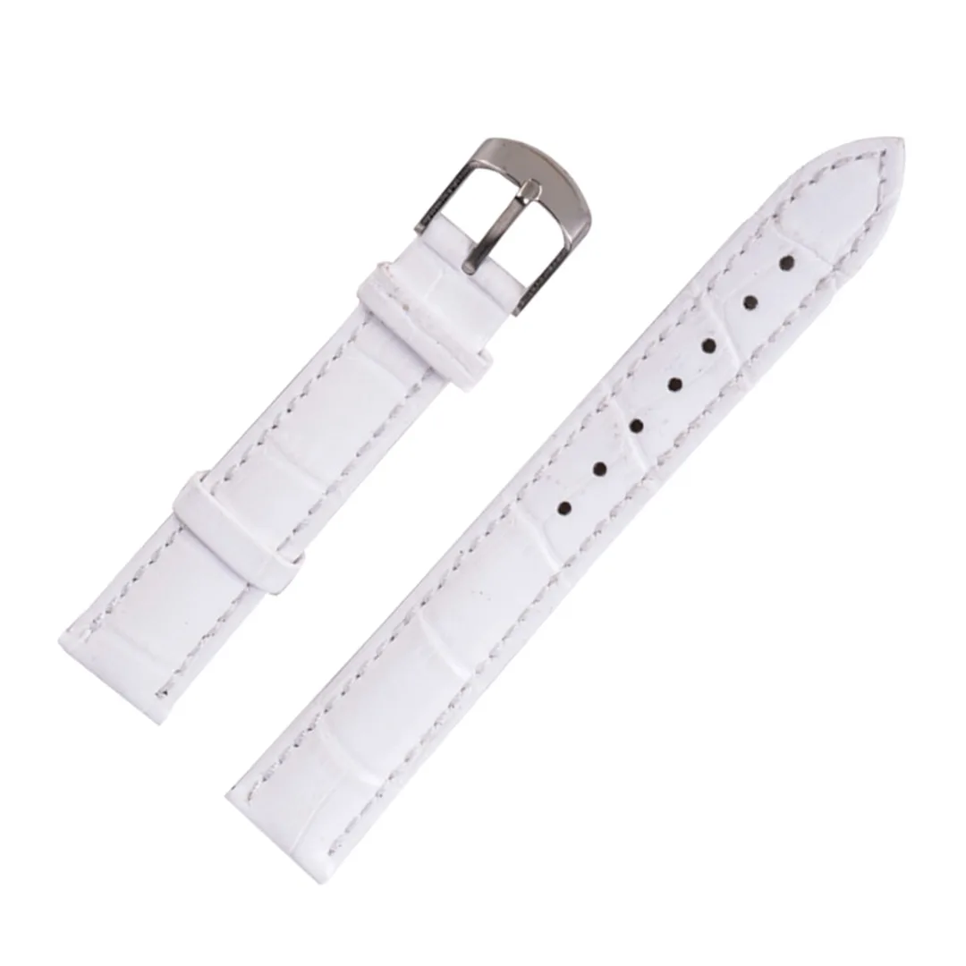 12/14/16/18/20/22mm Genuine Leather Watchbands Candy Color Fashion Wristwatch Band Watch Strap Wristband Watches Accessories