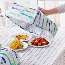 1 шт., теплая Накладка для кухни, водонепроницаемый материал, многоразовая кухонная Крышка для еды, Кухонный Контейнер для хранения посуды, 2 цвета