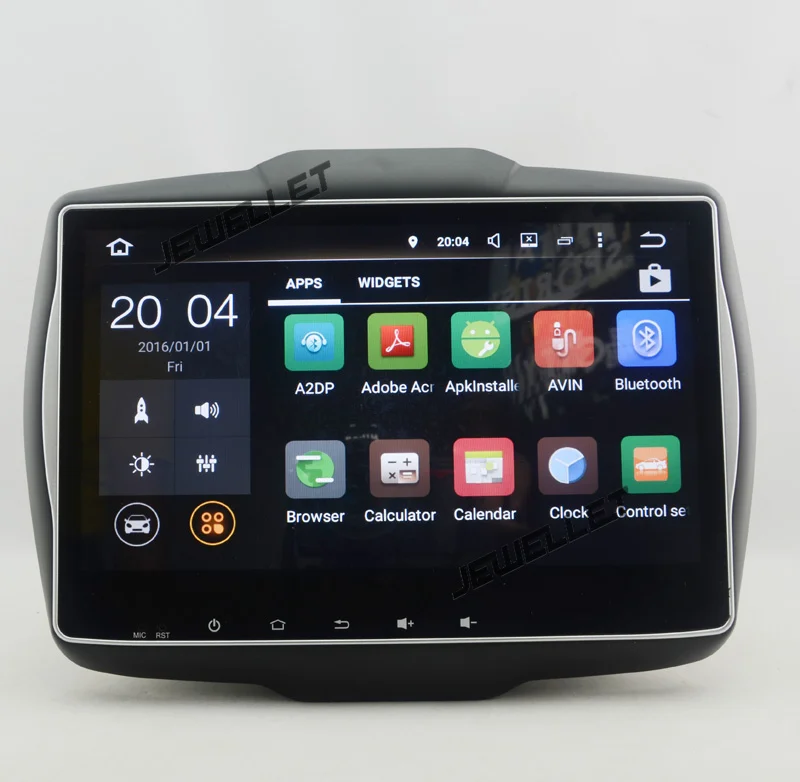 Sale 10.1" Quad core Android 9.0 Car GPS radio Navigation for Jeep Renegade 2015-2017 with 4G/Wifi DVR OBD 9