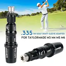 Adapter-Sleeve Driver Shaft-Fit Taylormade Tip for M3 M4 M5 M6 Fairway Durable-Accessory