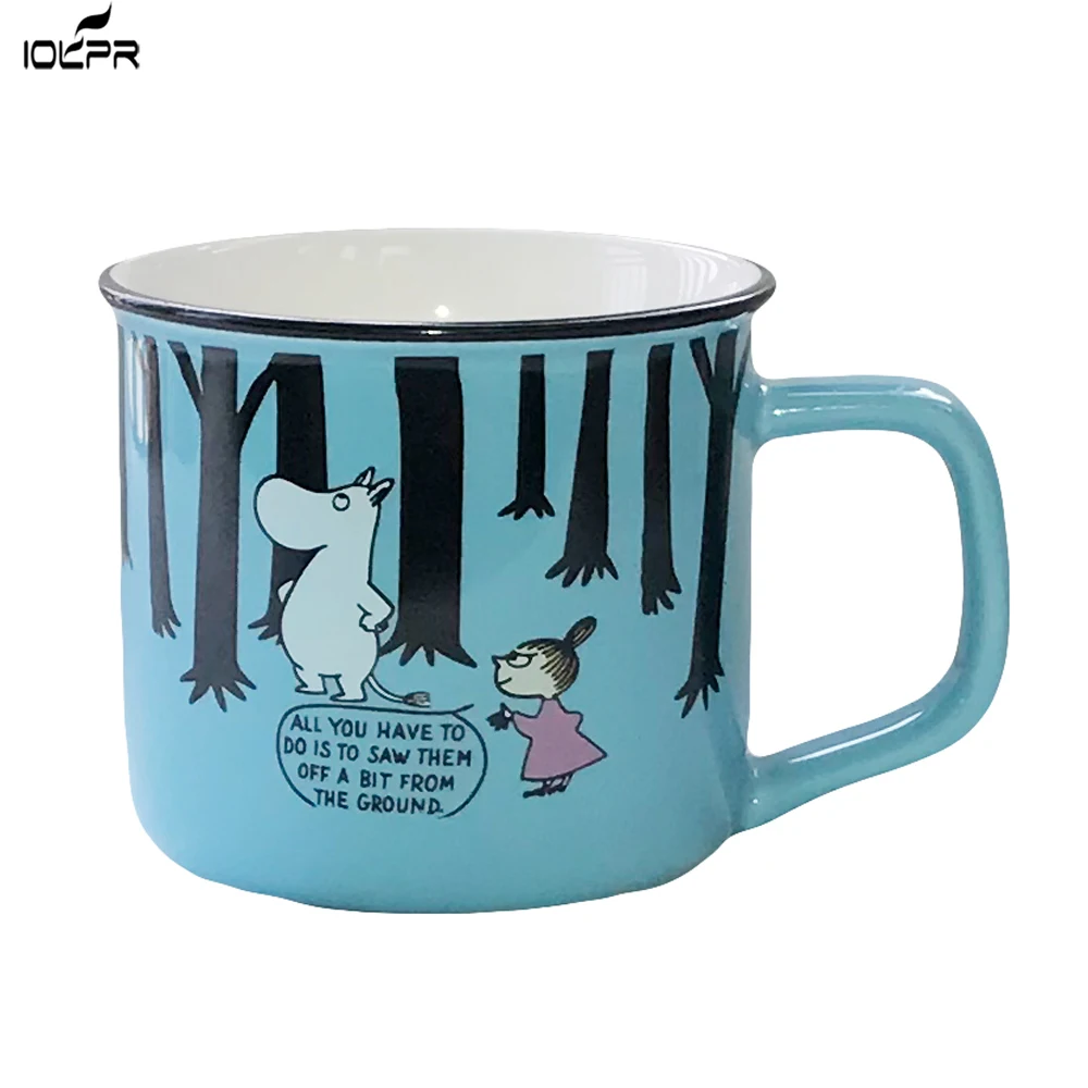 

9 Styles Moomin Caneca Little My Lovely Gift Coffee Cups Milk Water Breakfast Copo Tea Cute Cartoon Sweet Love Teacup Travel Mug