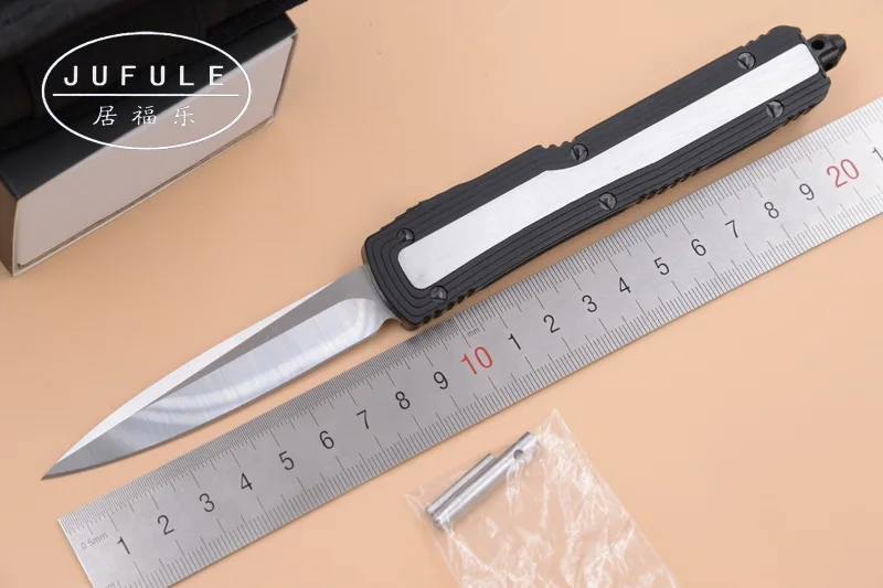 JUFULE OEM сделано Dark Elem D2 лезвие алюминиевая ручка кемпинг выживания Открытый EDC Охота тактический инструмент ужин кухонный нож