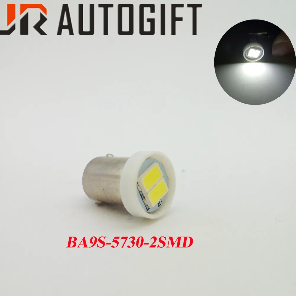 50 шт. белые лампы BA9S BAX9S BAY9S T4W H6W H21W светодиодные 12 в 24 В Автомобильные 5730 2 SMD