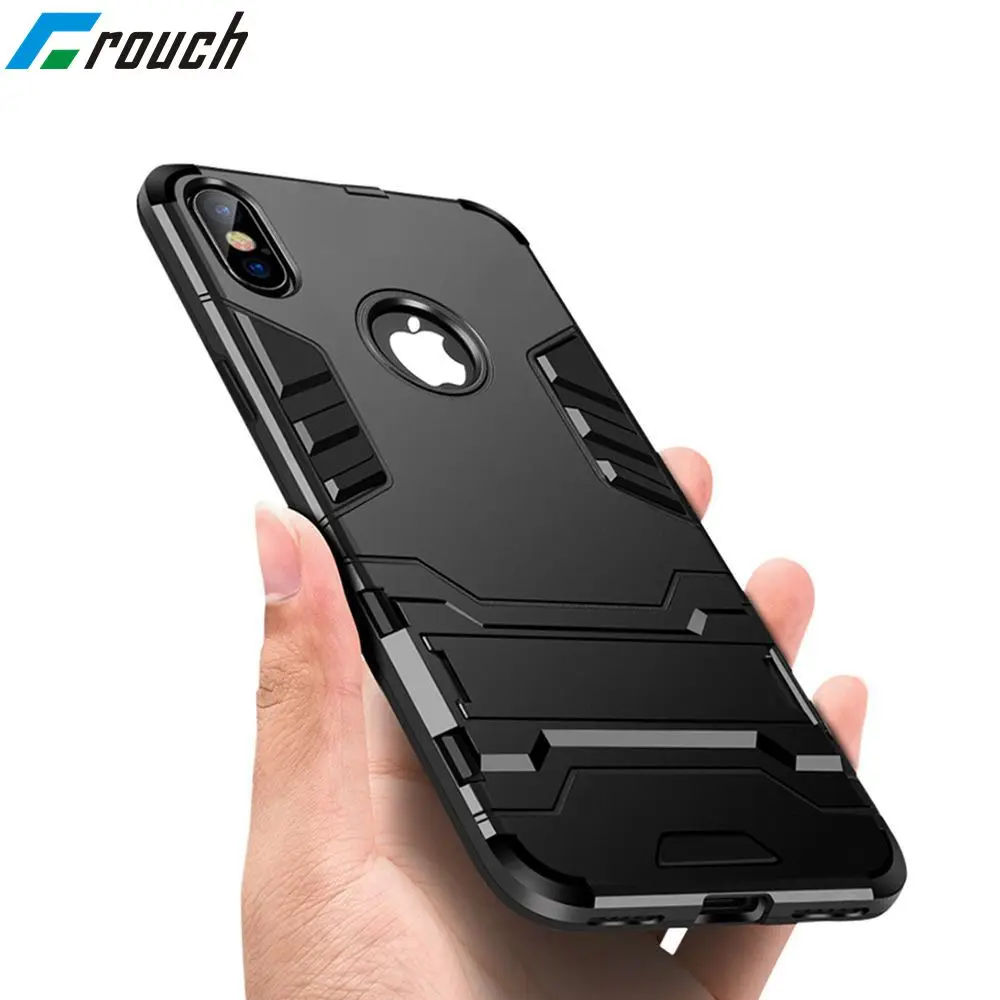 Роскошные Противоударные Защитные чехлы для IPhone X 5 8 дюйма жесткий пластиковый