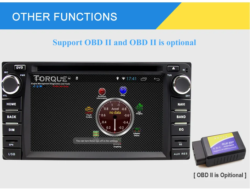 Sale Eunavi 2 din Android 8.1 tda7851 car dvd radio player for Toyota Hilux VIOS Old Camry Prado RAV4 Prado 2003-2008 gps navi stereo 16