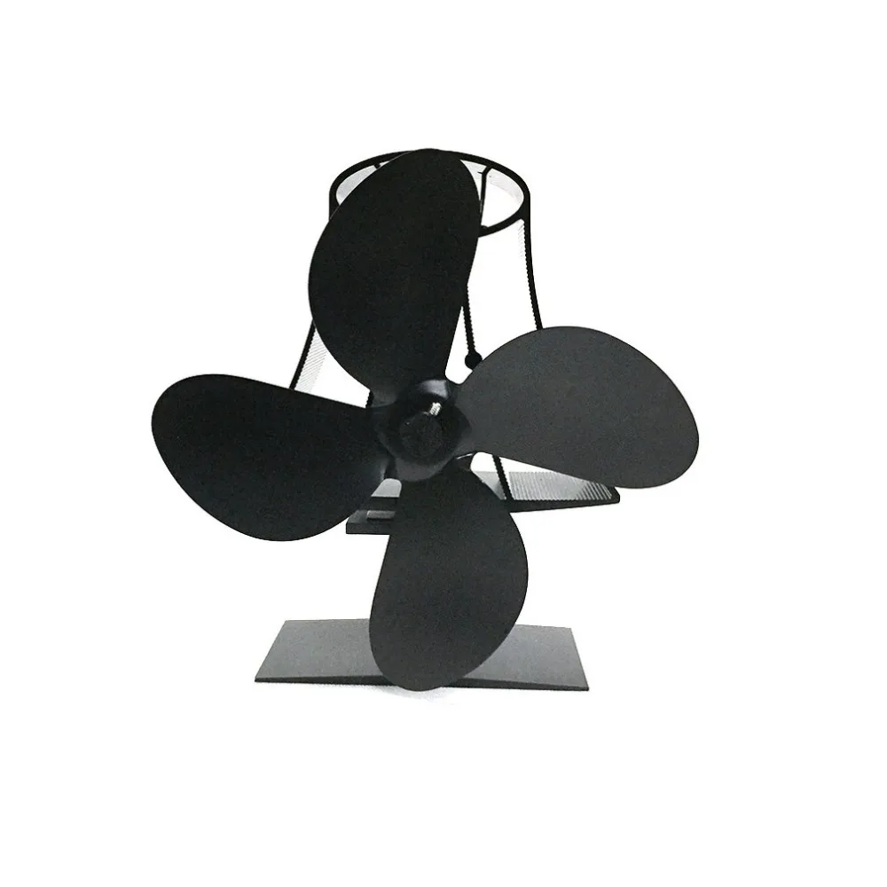 

Heat Powered Eco Stove Top Fan Stove Eco Friendly 16% Fuel Saving for Wood/ Log Burner / Fireplace No Electricity Needed