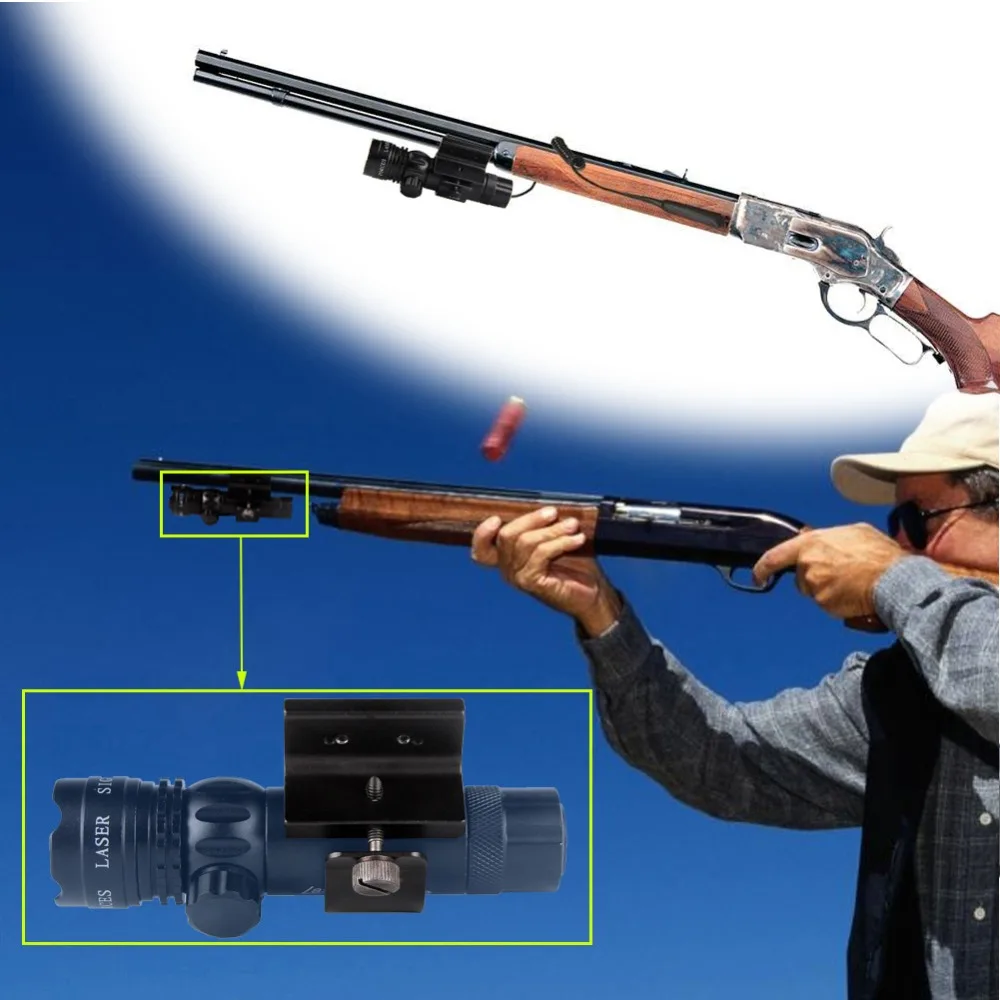 1" inch 25.4mm Magnetic Hunting Gun Rifle Shortgun Flashlight Torch Scope Mount 