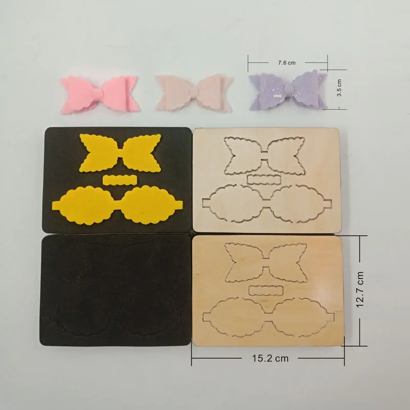 

scallop Bow muyu cutting die-- new wooden mould cutting dies for scrapbooking Thickness-15.8mm