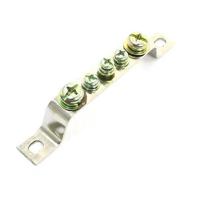 

Power Cable Wire Connector Copper Screw Terminal Block 5 Positions