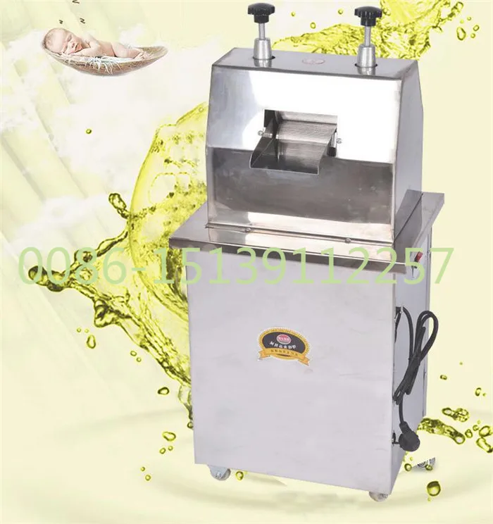 

Free shipping by air door to door Food grade Stainless steel electric sugar cane juicer machine 110V /220v