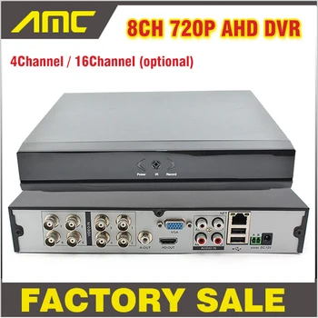 

4 8 16CH Channel CCTV DVR 720P Digital Video Recorder H.264 AHD Hybrid NVR DVR HVR HDMI Output for IP Camera AHD Camera