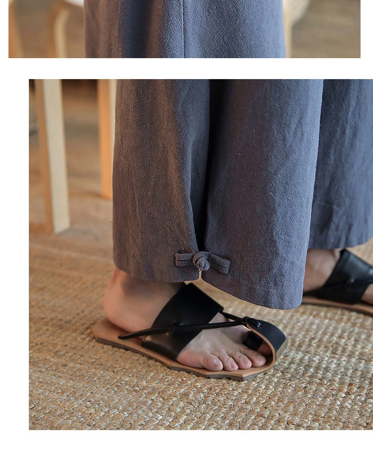 Эластичный пояс широкие брюки мужские японские кимоно стиль модные повседневные юбки брюки мужские однотонные брюки шаровары