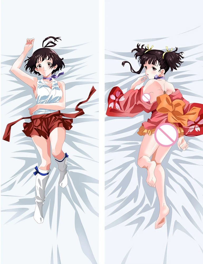 Аниме Koutetsujou no Kabaneri сексуальные девушки персонажи hozumi Ayame Dakimakura наволочка для