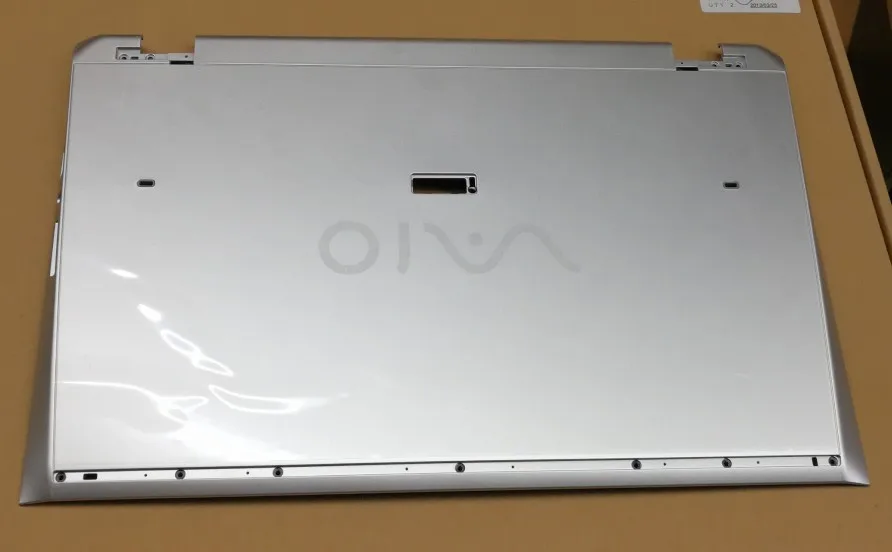 Чехол для SONY VAIO PRO 13 PRO13 SVP13 SVP132 SVP132A SVP1321 SVP132A задняя крышка/Упор для рук верхняя/клавиатура с подсветкой/Botttom base - Цвет: Bottom Case Silver