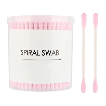 

200Pcs Makeup Swab Mascara Brushes Eyelash Cleaner Remover Disposable Micro Brushes Applicator Swab for Eyelash Extension Tools