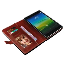 Genuine Wallet style Flip Leather Case For Xiaomi MiPad Cover, MiPad 2 Case Cover Xiaomi MiPad2 case Tablet PC Mi Pad 2