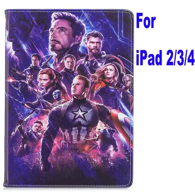 Чехол для ipad 4 air 2 ipad 9,7 ipad mini 1/2/3/4/5 Pro Movie Marvel Мстители эндгейм Тор стенд coque capa Cover - Цвет: 12