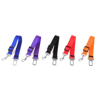 

Pet Supplies Cat Dog Harness Car Safety Seat Life Belt Products Seatbelt Lead Leash Lifebelt For Dods Accessories 5 Color