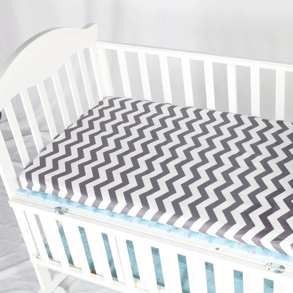 AINAAN-100-Cotton-Crib-Fitted-